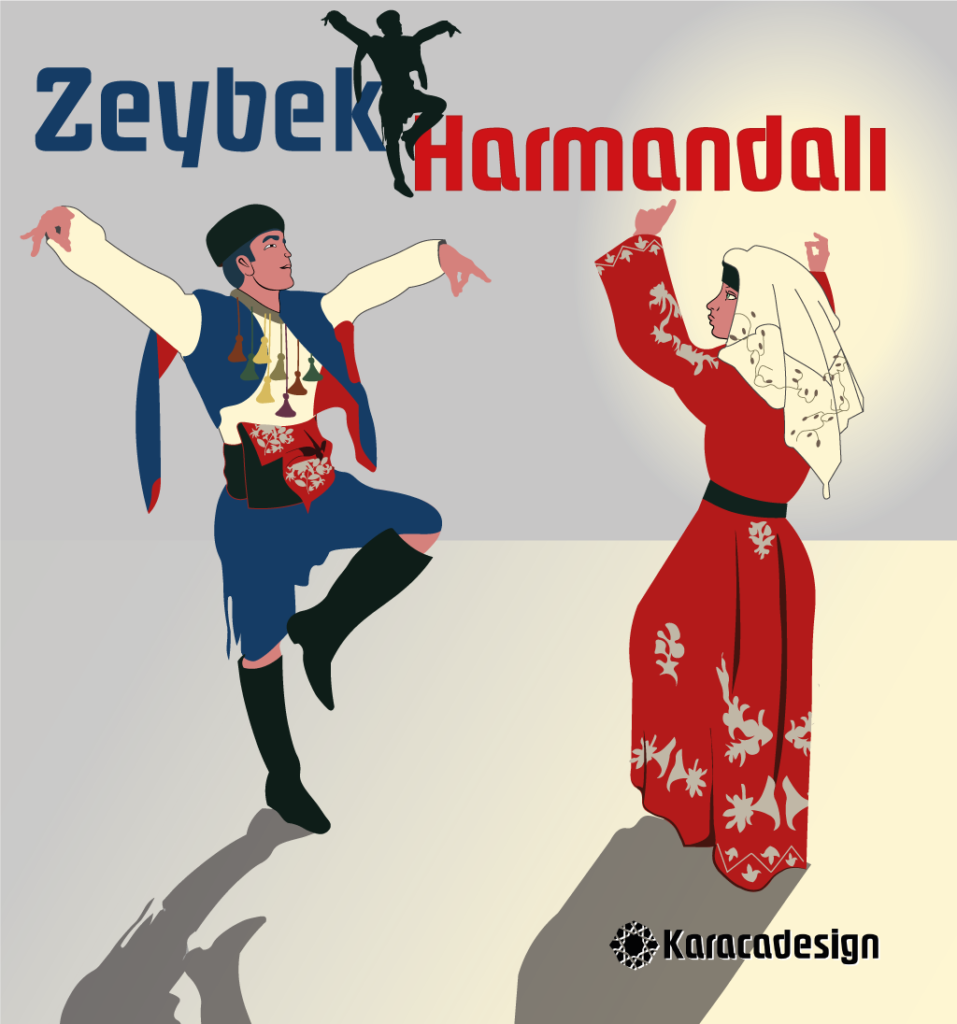 Zeybek Harmandali oyunu