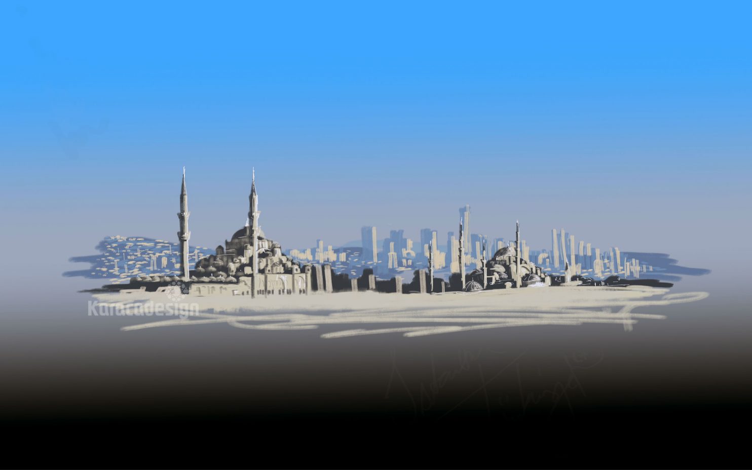 Skylines Istanbul 1484×928